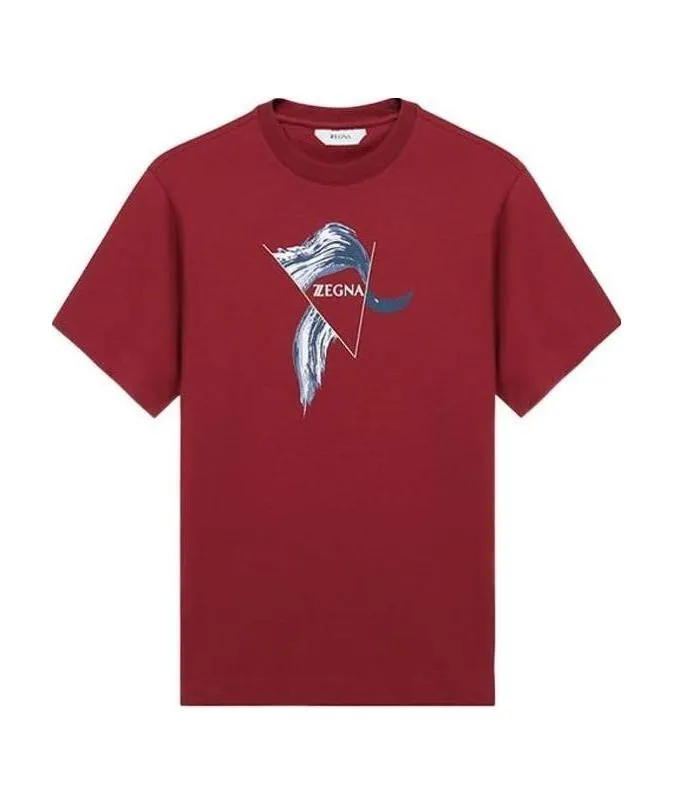 Logo Printed Short Sleeves