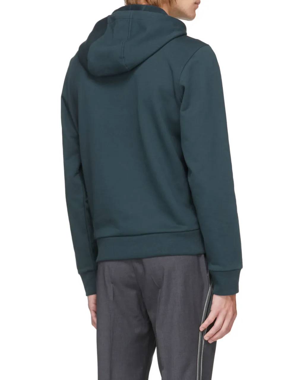 Embroidered-Logo Cotton Hoodie