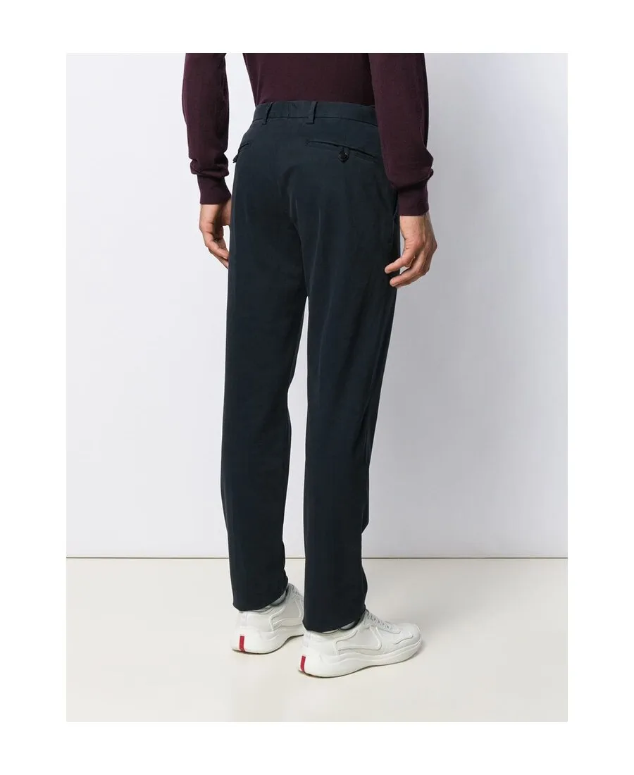 Casual Pants With Waist And Loop Straps