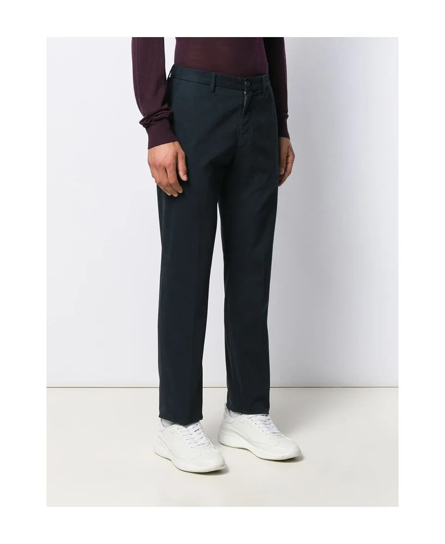 Casual Pants With Waist And Loop Straps