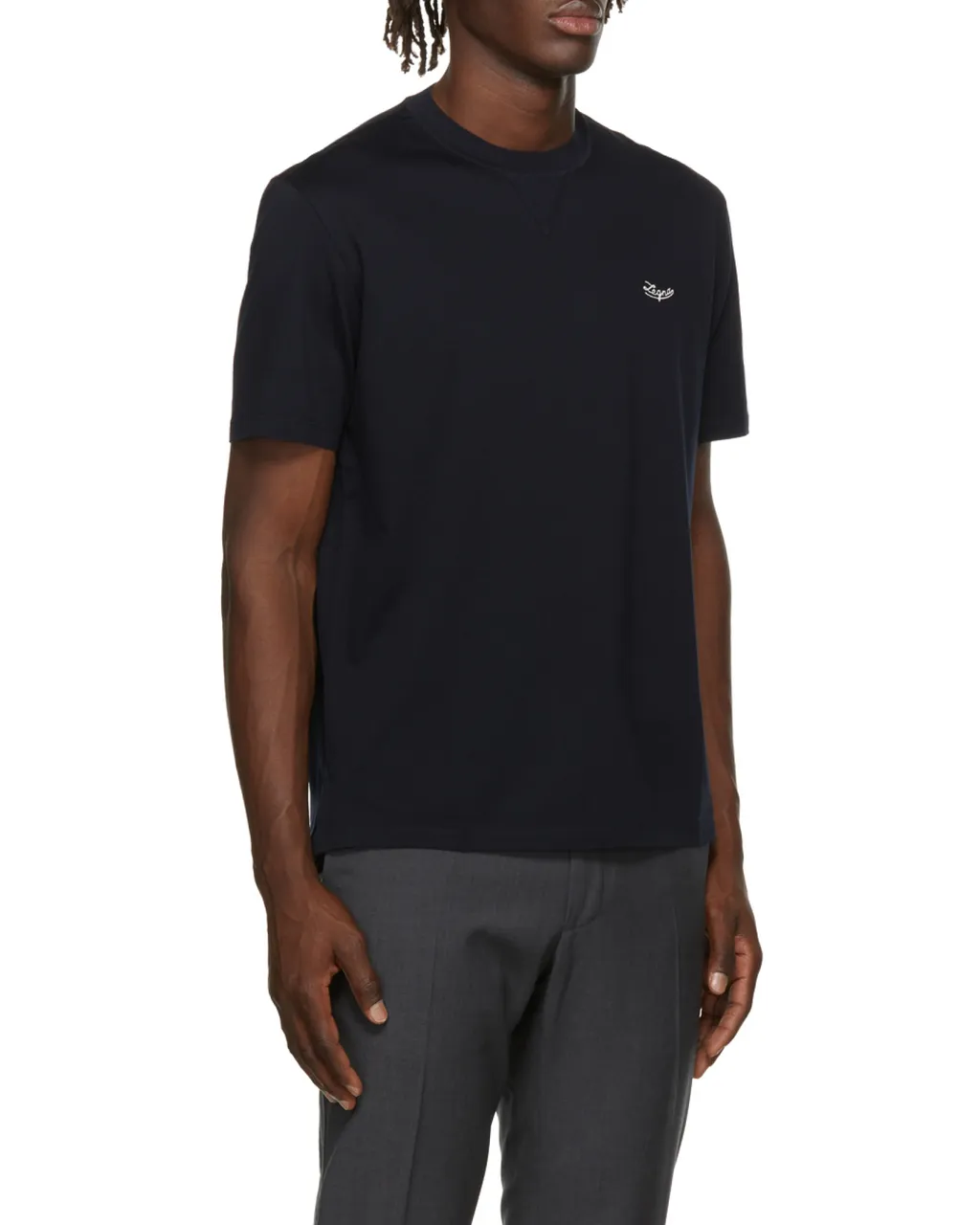 Embroidered-Logo T-Shirt