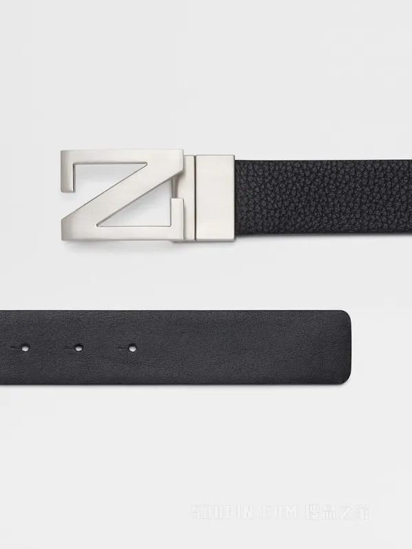 Logo Plaque Buckle Belt