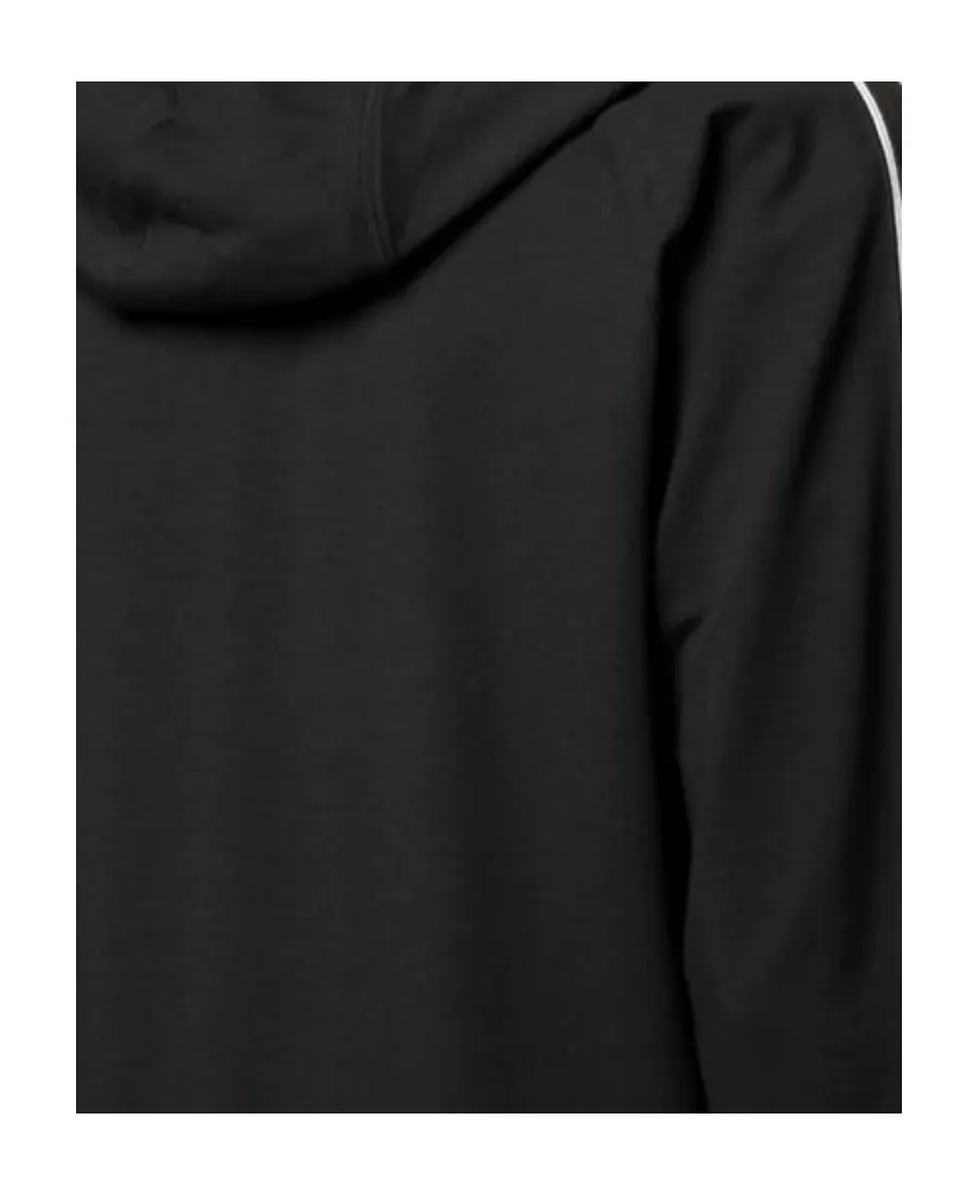Zippered Hooded Sweatshirt
