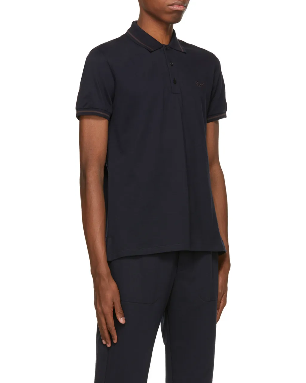 Logo Embroidered Polo Shirt