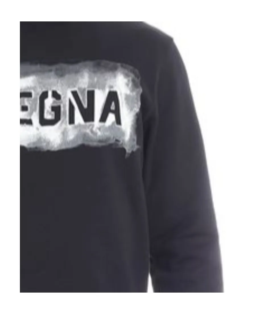 Logo Printed Long-Sleeved Sweater