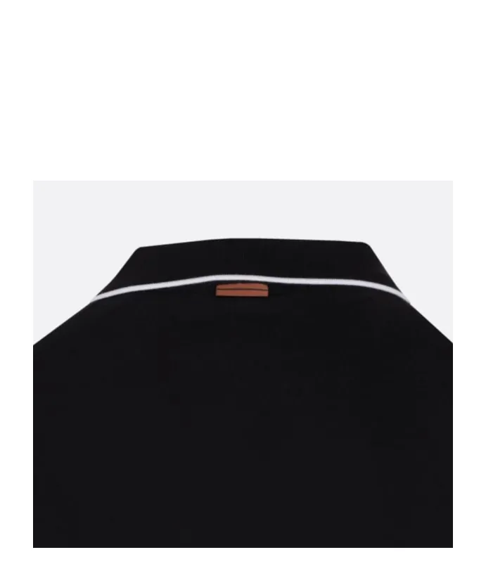 Logo Embroidered Polo Shirt
