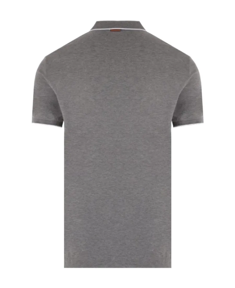 Logo Embroidered Polo Shirt