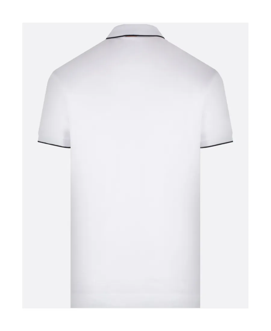 Z Zegna Logo Embroidered Polo Shirt