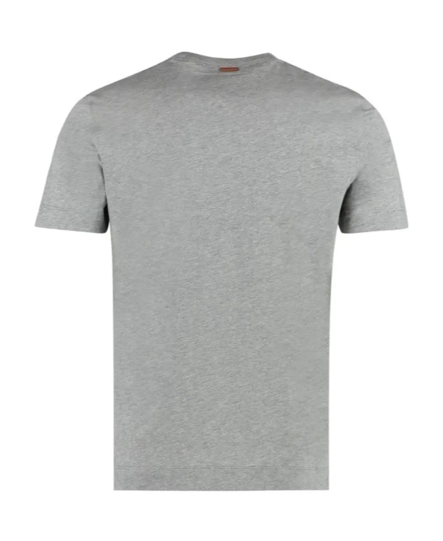 Logo Embroidered Crewneck T-Shirt