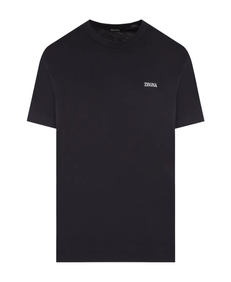 Logo Embroidered Crewneck T-Shirt