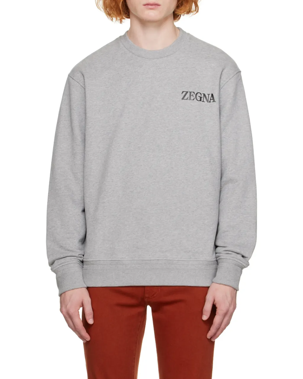 Logo Embossed Crewneck Sweatshirt