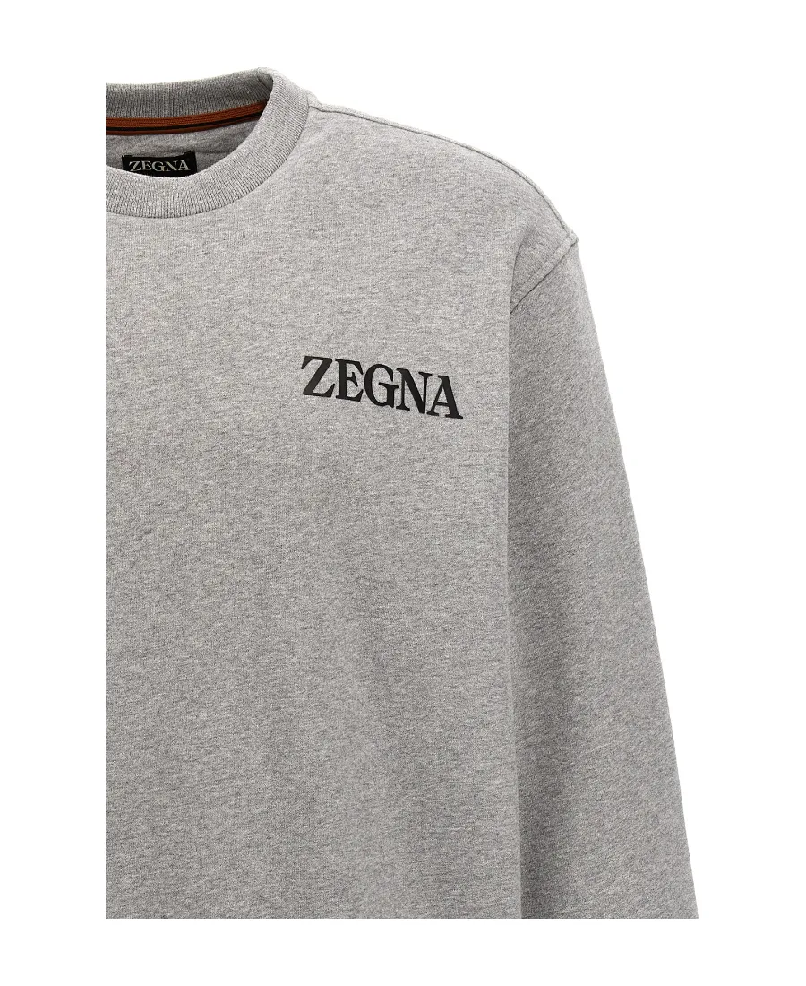 Logo Embossed Crewneck Sweatshirt