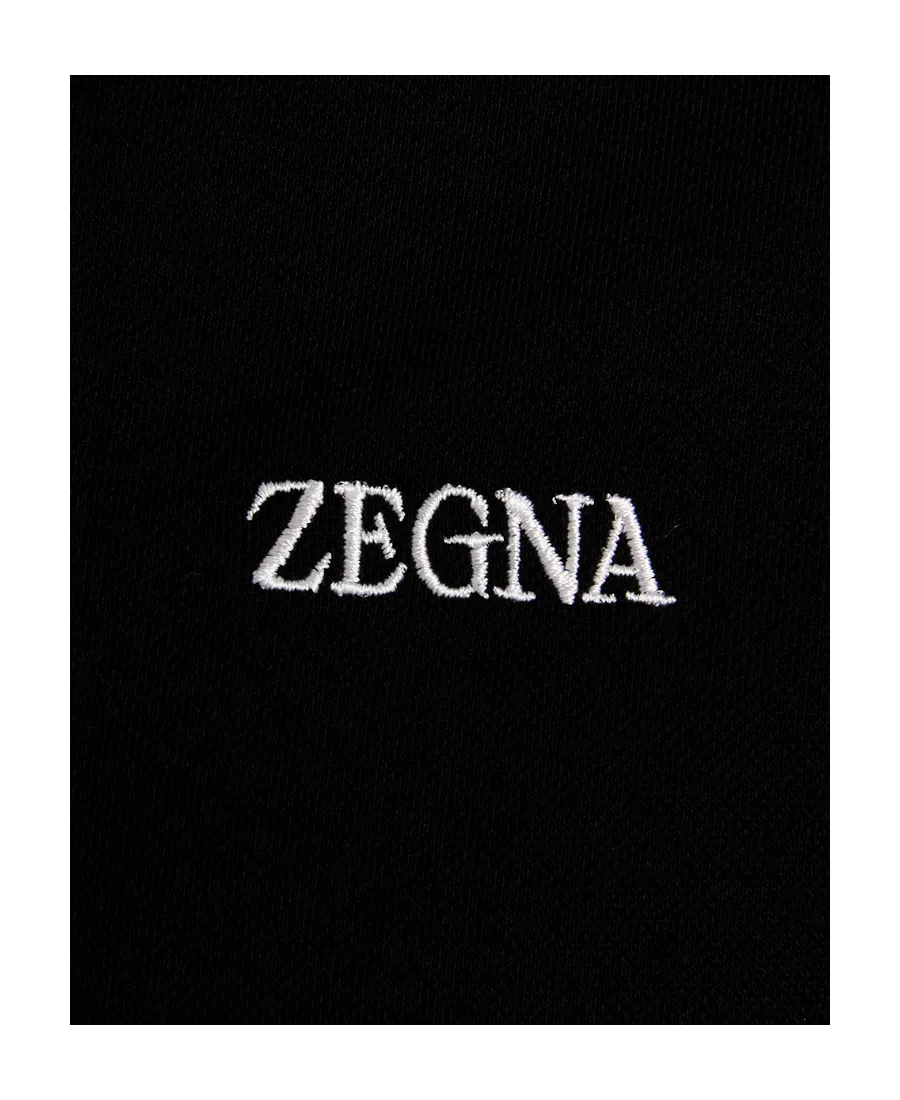 Logo Embroidered Short-Sleeved Polo Shirt