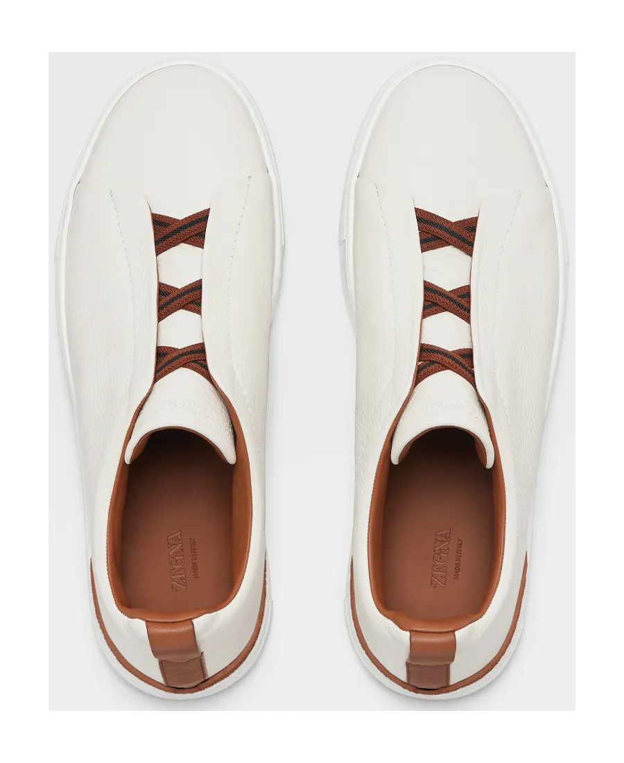 Round Toe Low-Top Sneakers