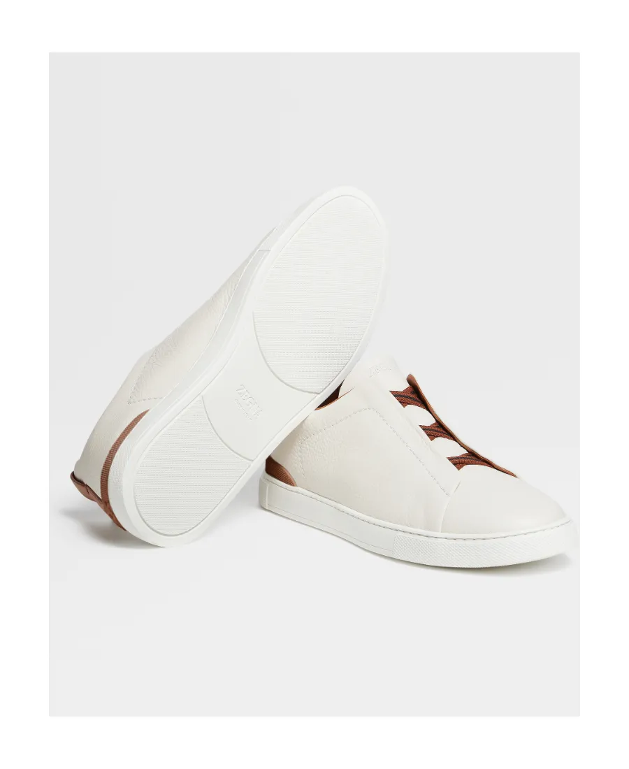 Round Toe Low-Top Sneakers
