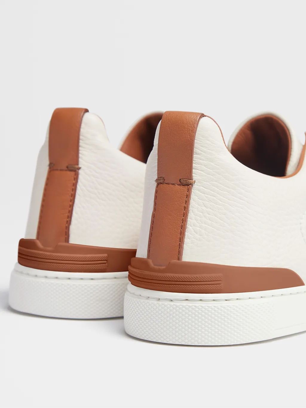 Round Toe Low-Top Sneakers