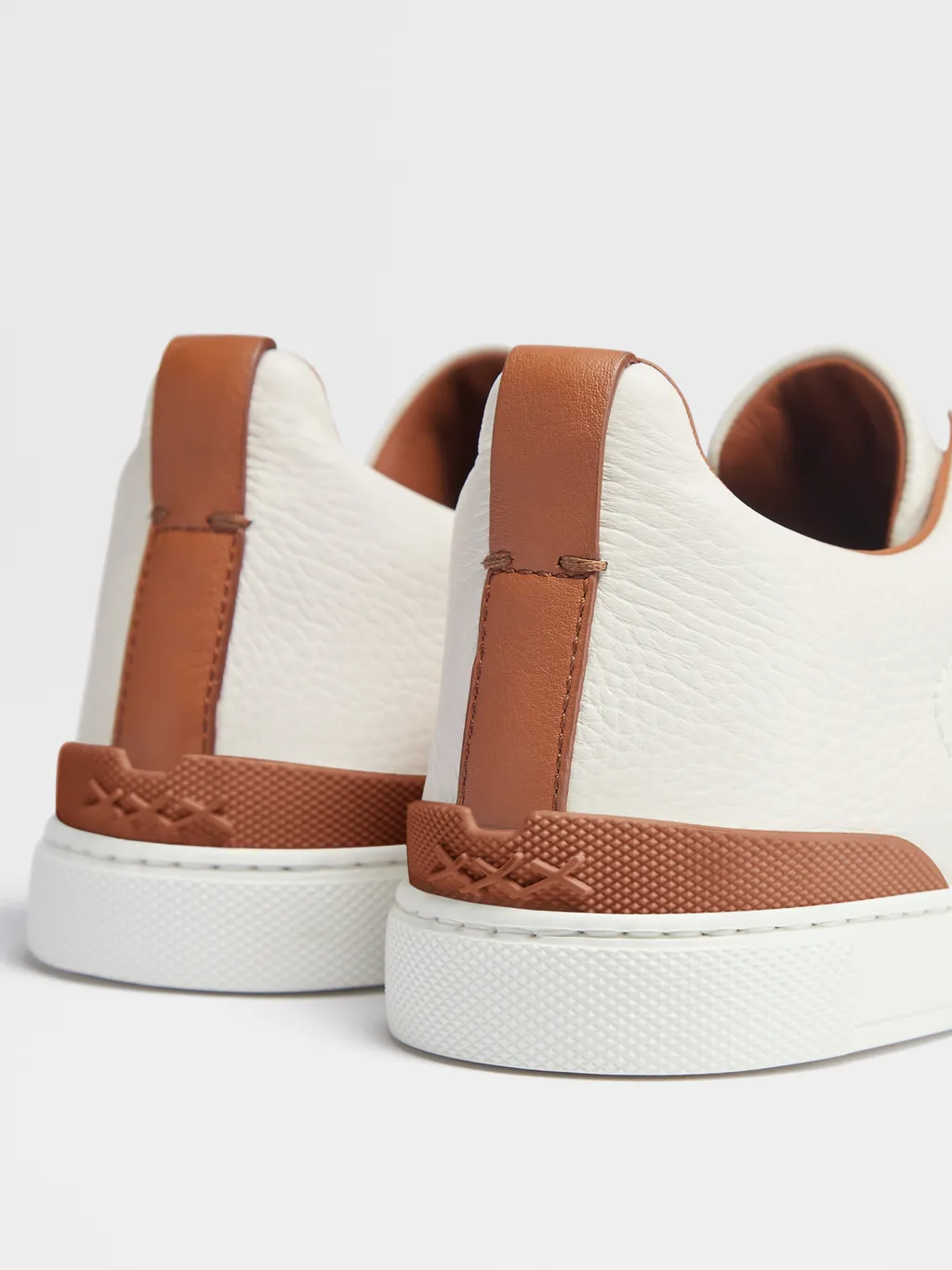 Round Toe Low-Top Sneakers