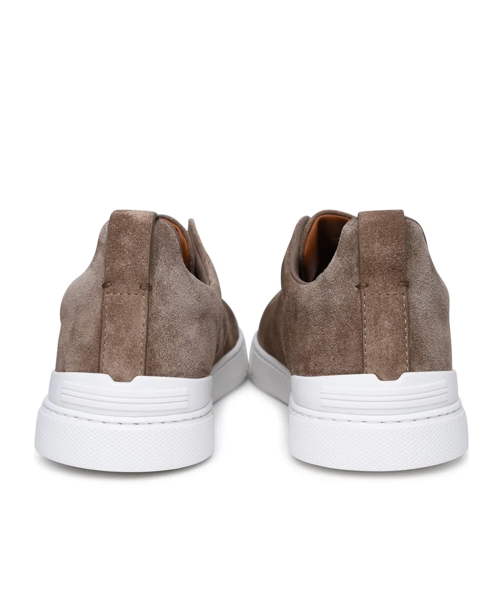 Round Toe Slip-On Sneakers