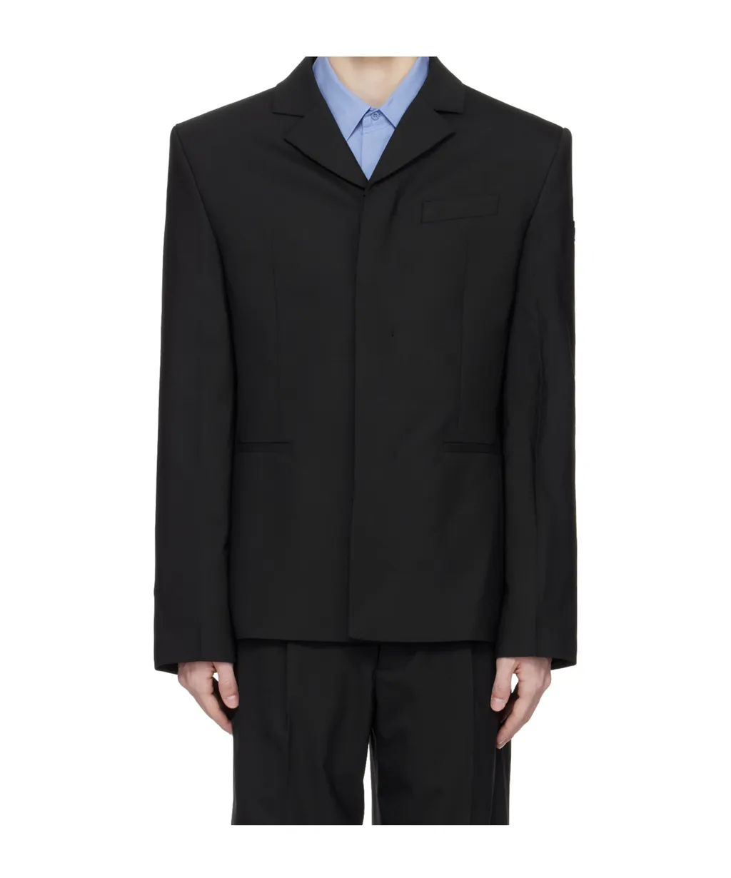 Single-Breasted Suit Jacket