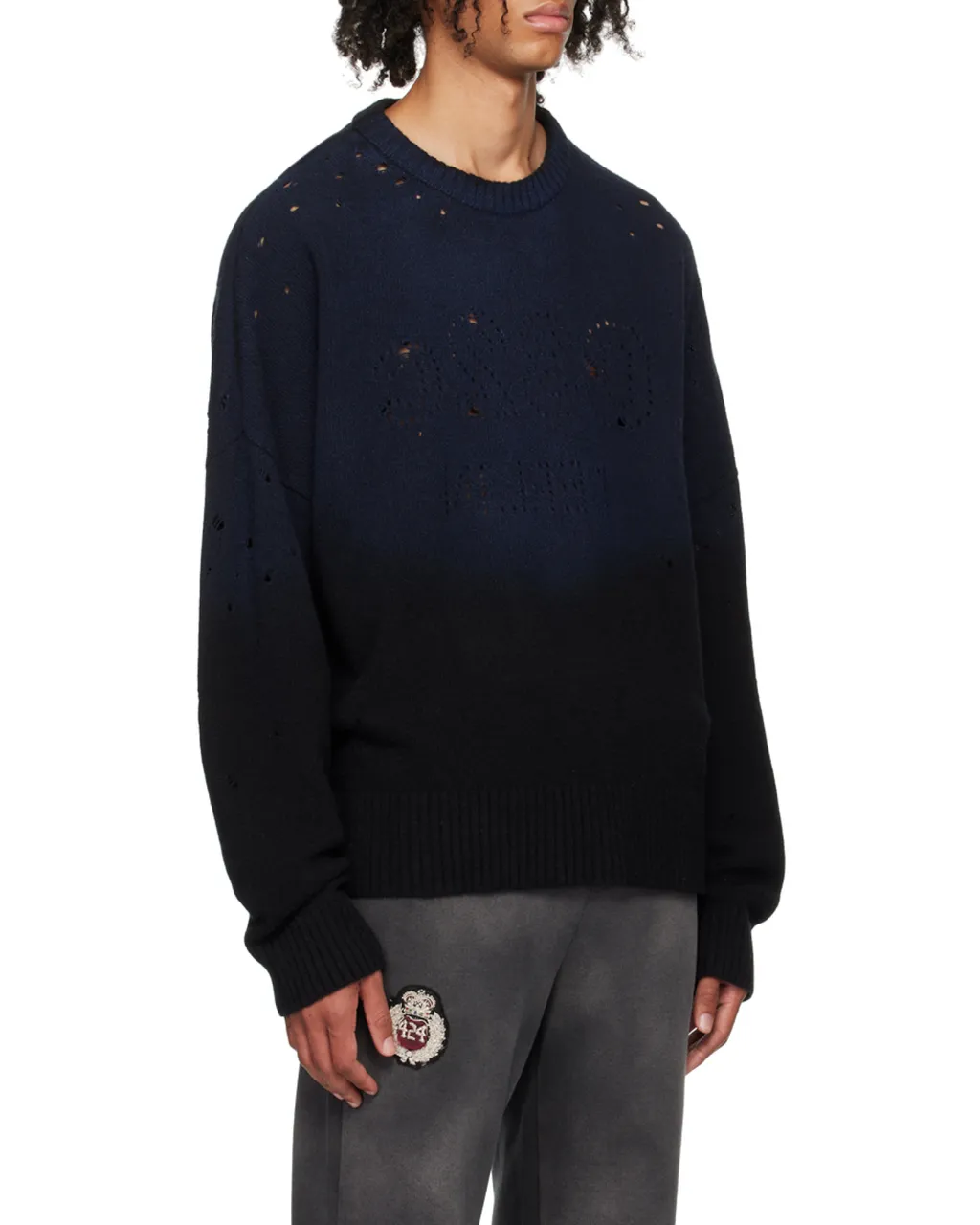 Lazer Selfie Distressed Jumper