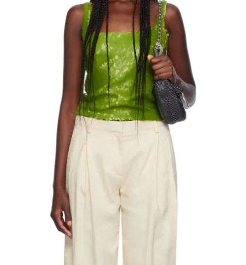 Hornet Sequin-Embellished Top