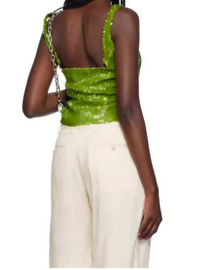 Hornet Sequin-Embellished Top