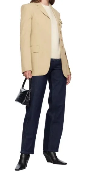 Straight-Leg Cotton Jeans
