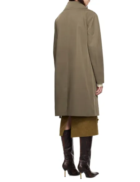 Torrance Single-Breasted Trench Coat