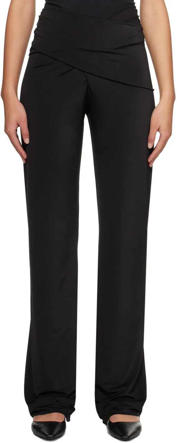 Pleated & Twisted Trousers