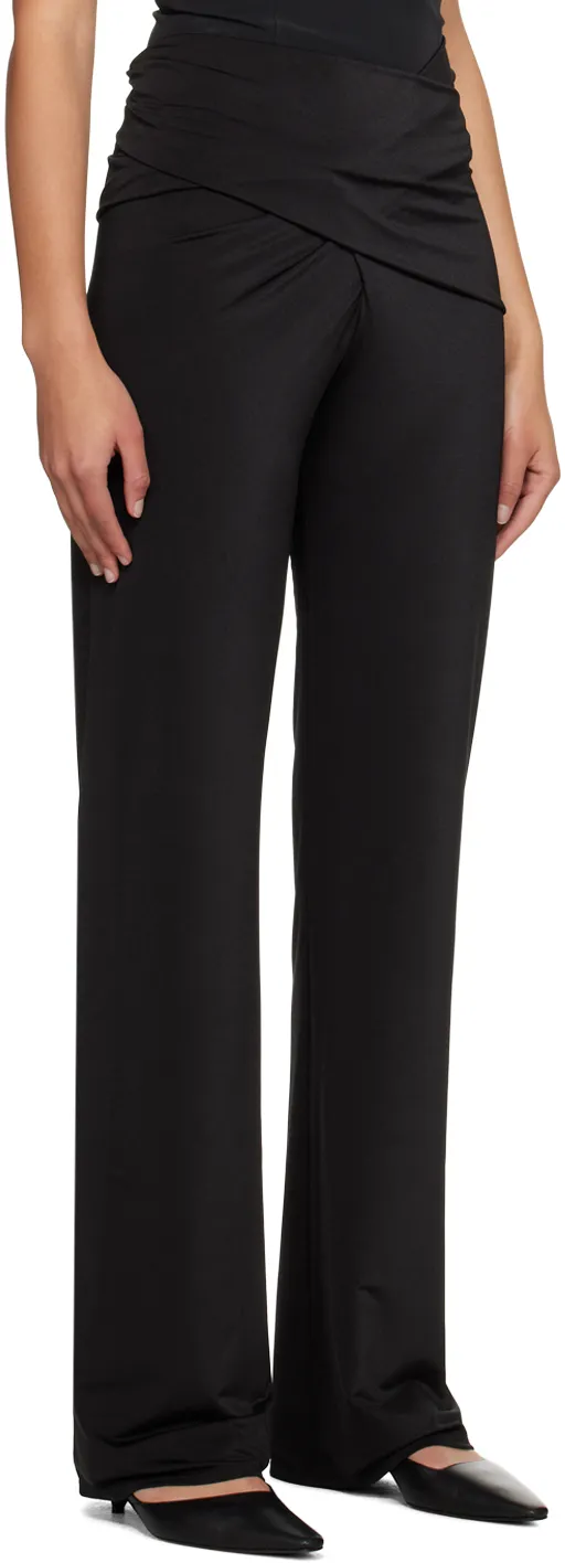 Pleated & Twisted Trousers