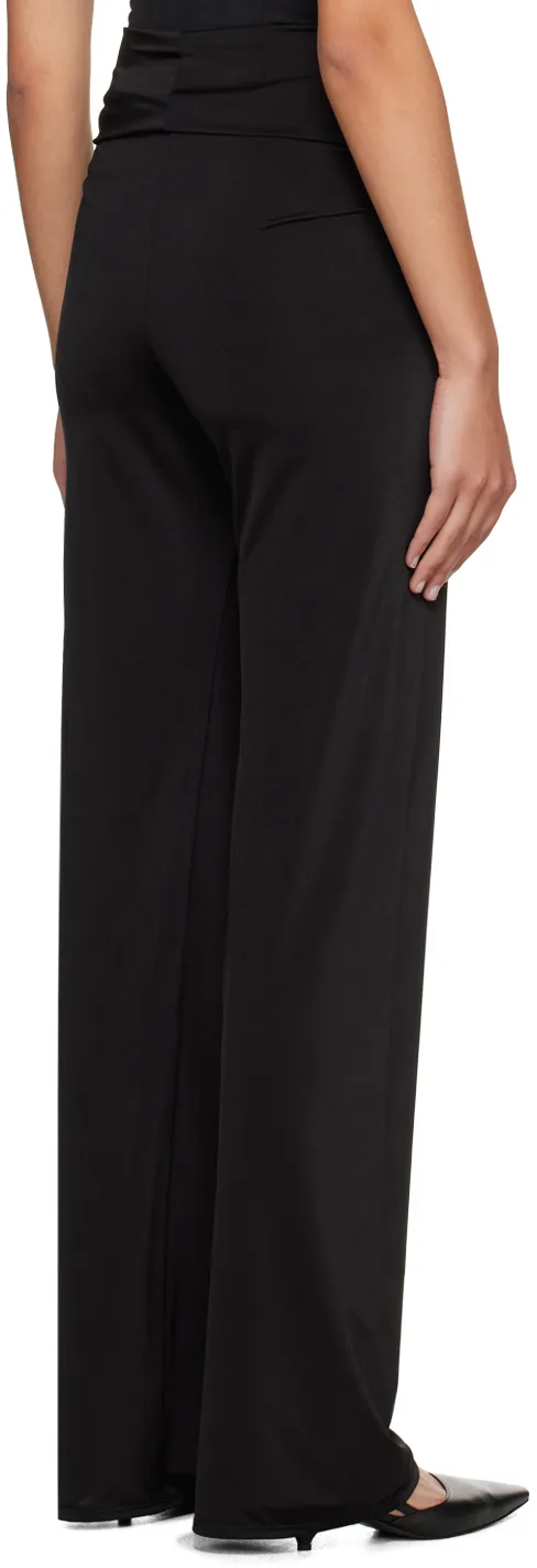Pleated & Twisted Trousers