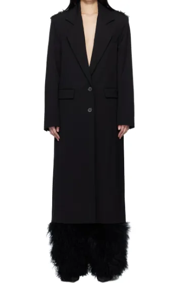 Heavy Elastic Twill Coat