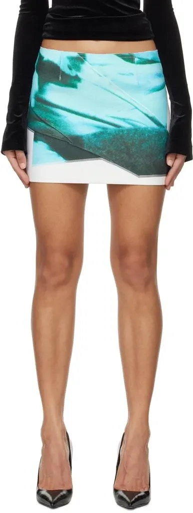 Printed Mini Skirt