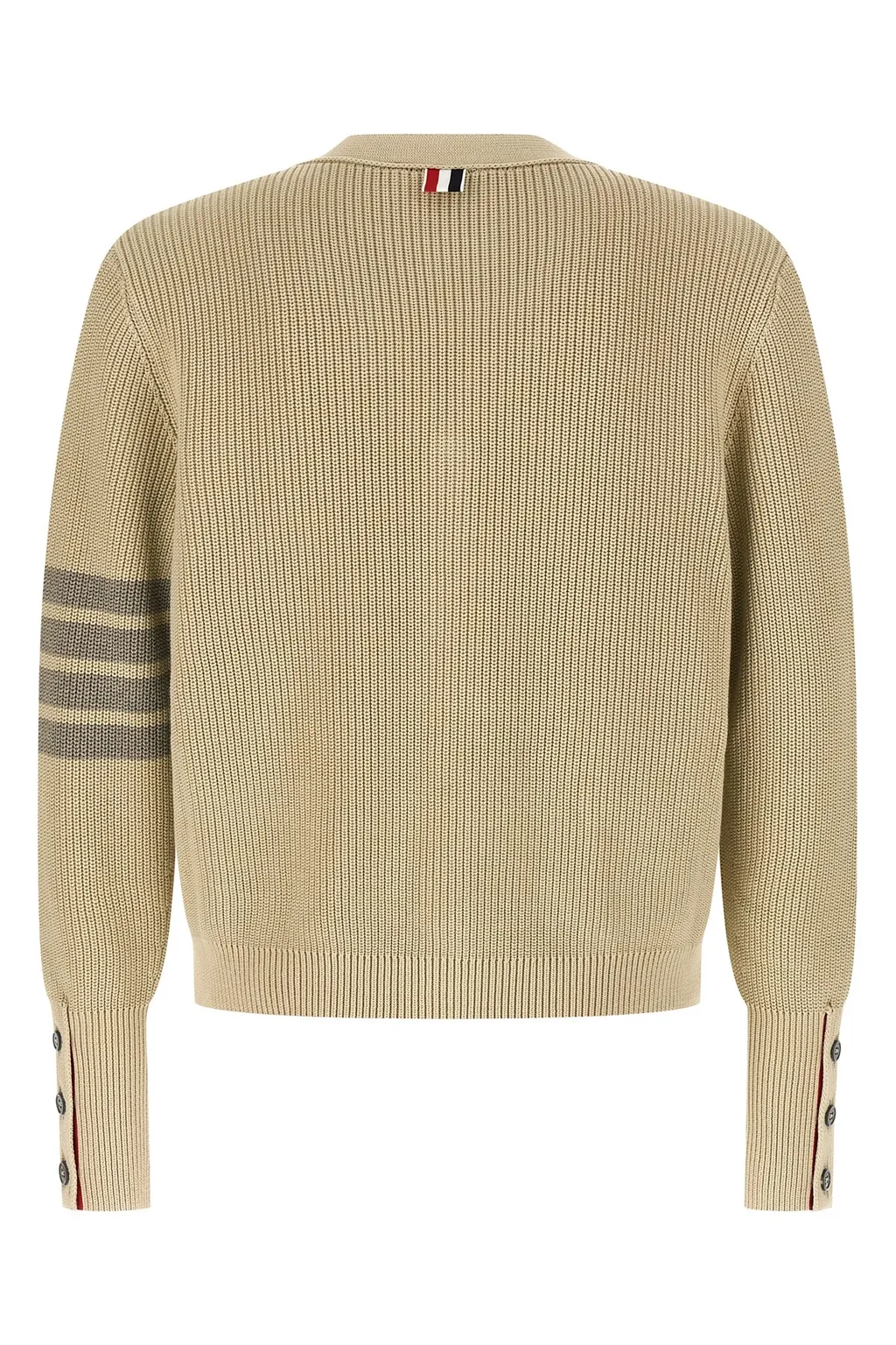 Garment Dyed 4-Bar Cardigan