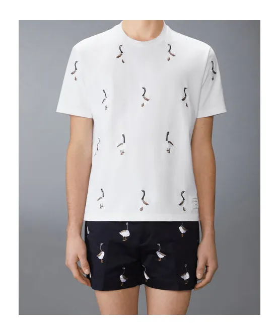 Geese Printed Jersey T-Shirt