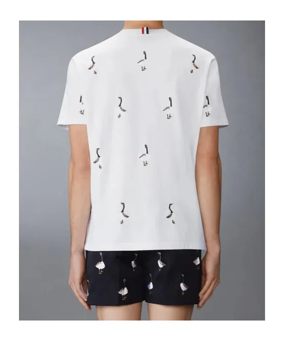 Geese Printed Jersey T-Shirt