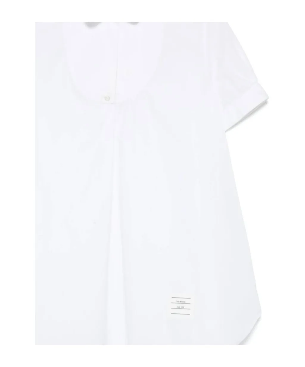 Solid Poplin Tunic Shirt