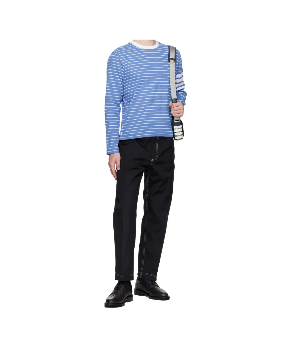 4-Bar Stripe Long-Sleeve T-Shirt