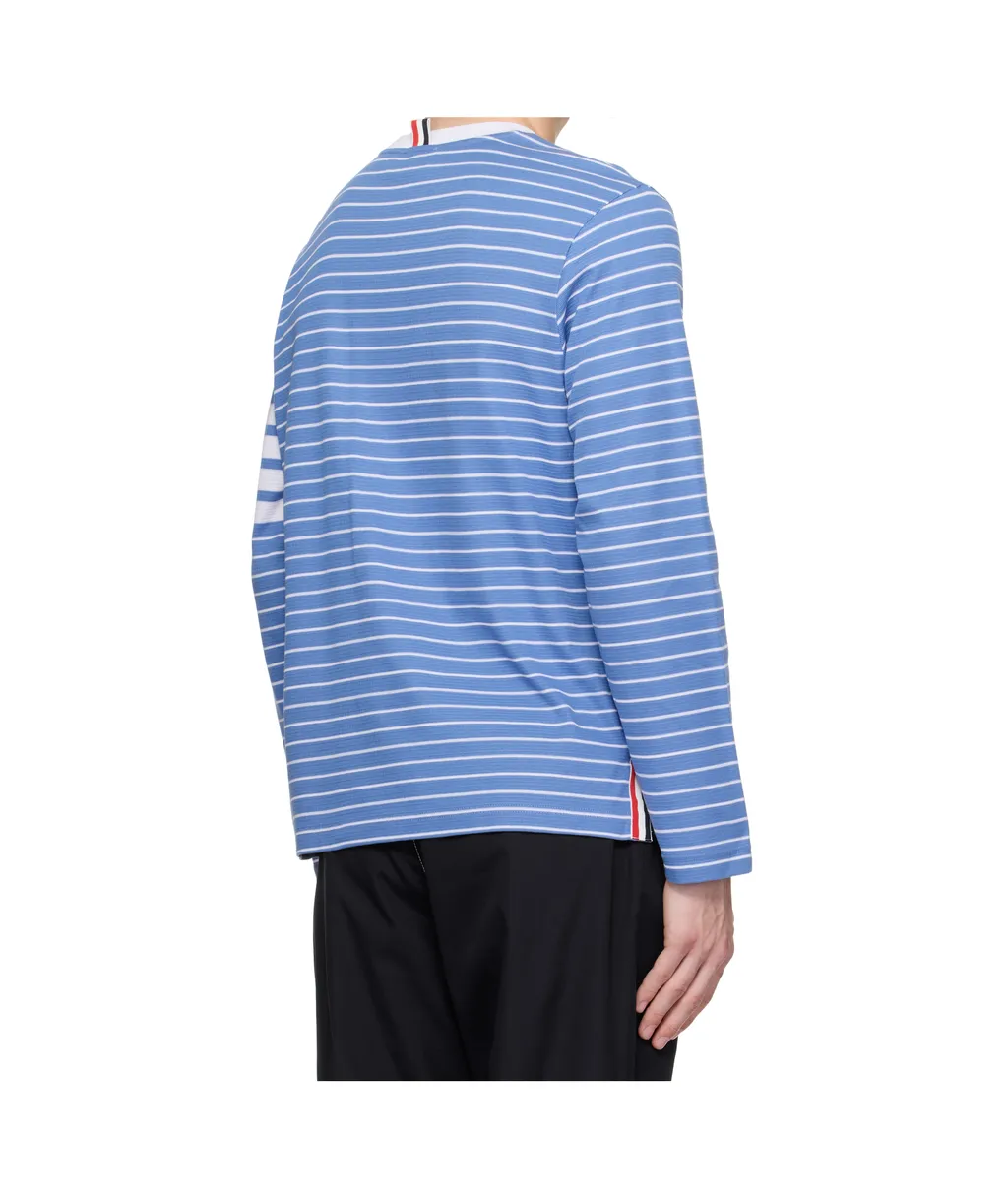 4-Bar Stripe Long-Sleeve T-Shirt