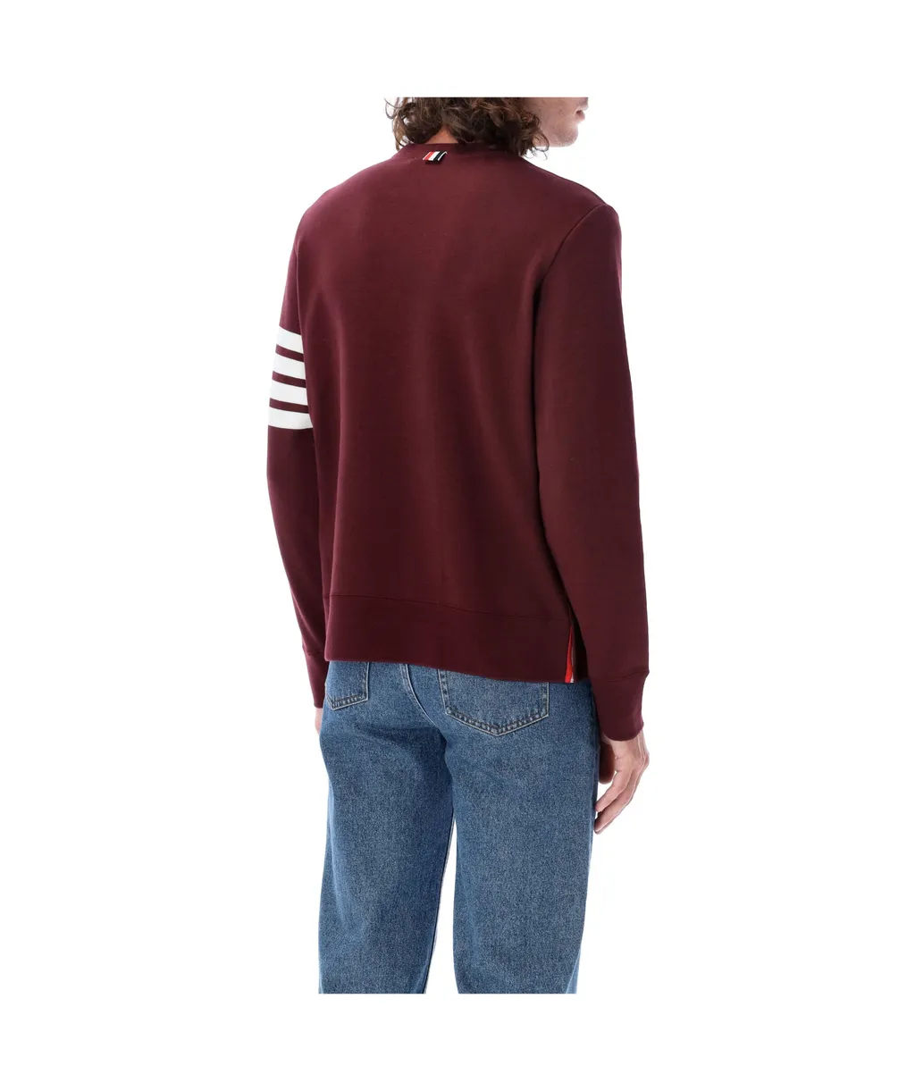 4-Bar Striped Sweatshirt