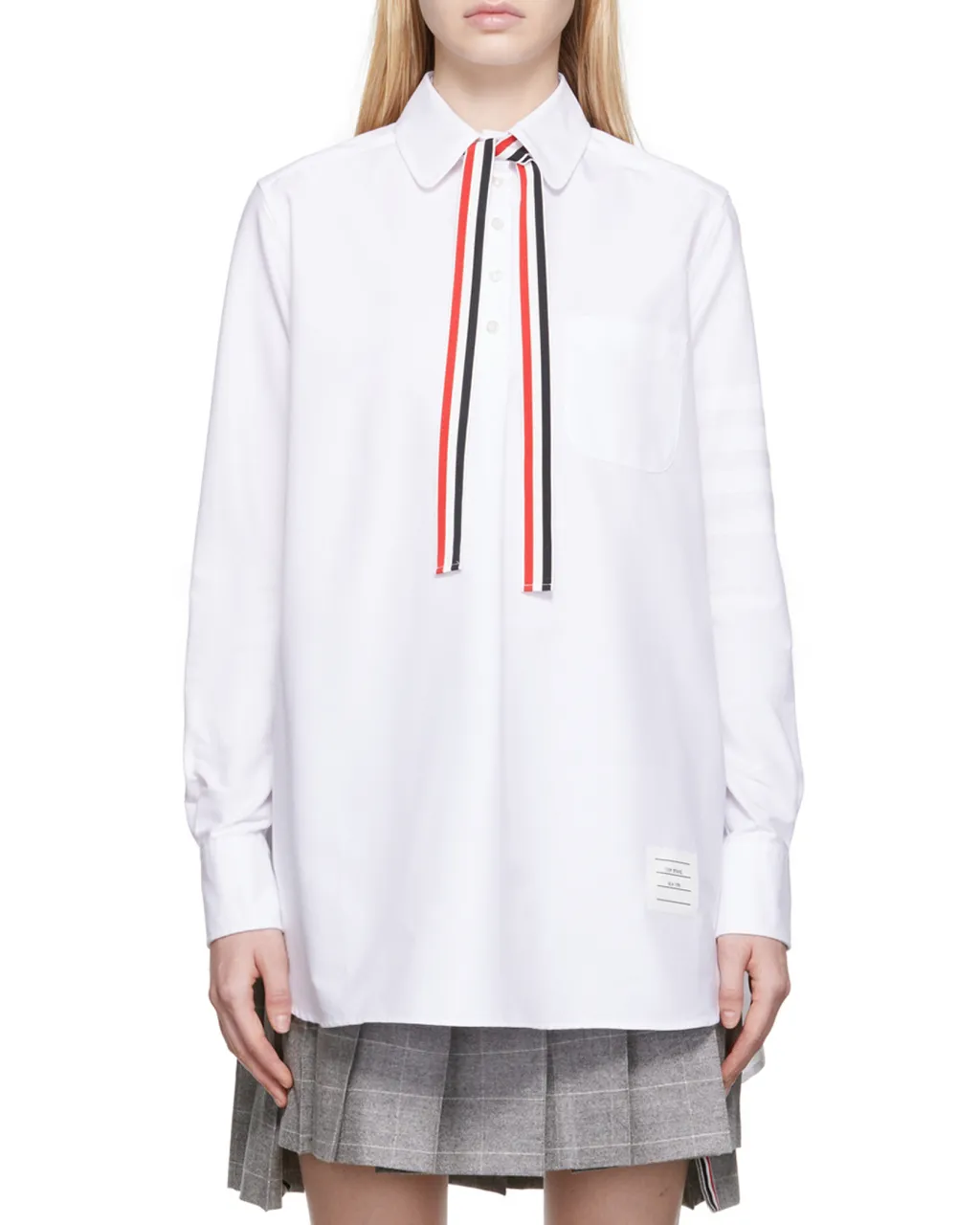Rwb Bow-Tie Detail Long-Sleeve Shirt