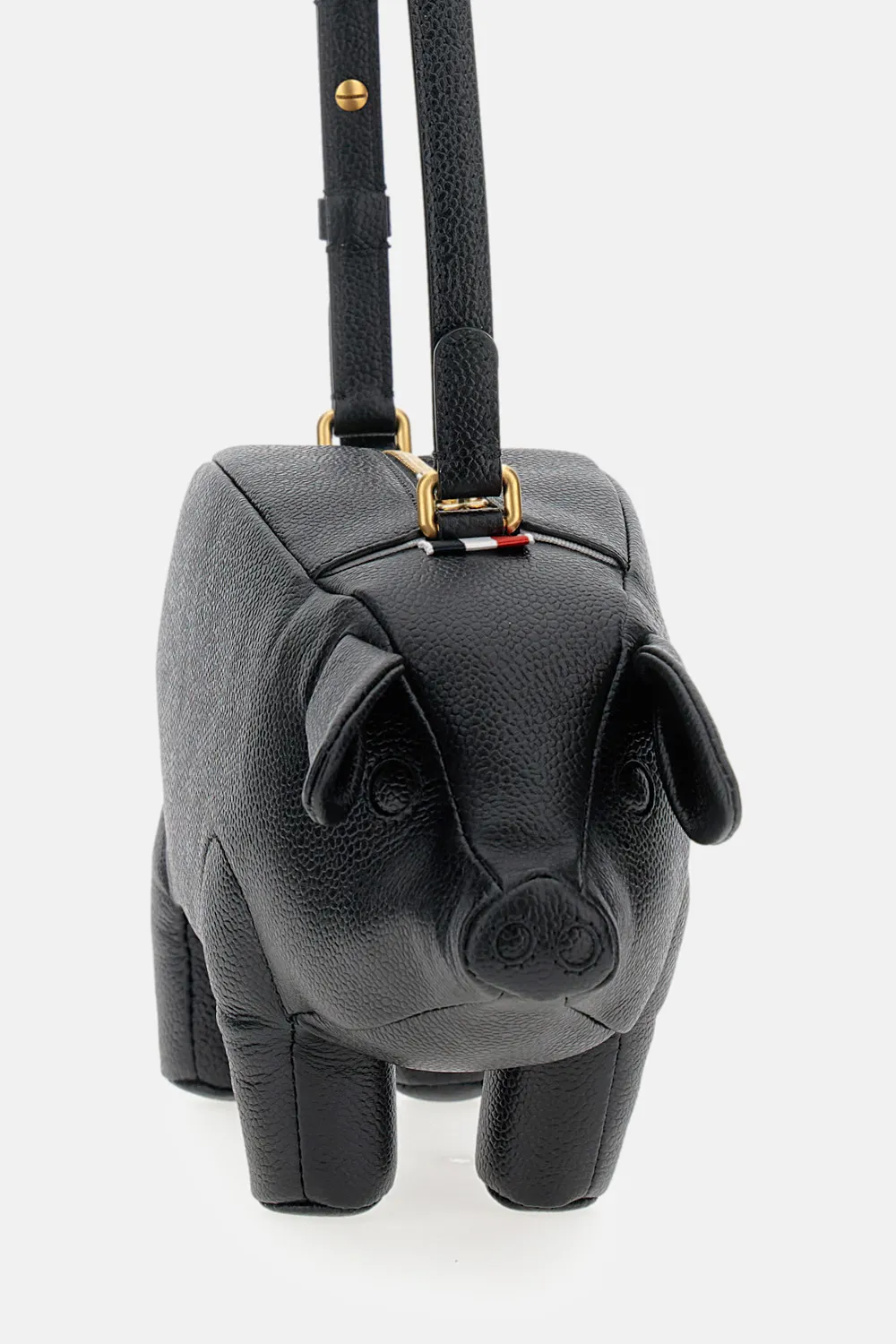 Pig Zipped Shoulder Bag