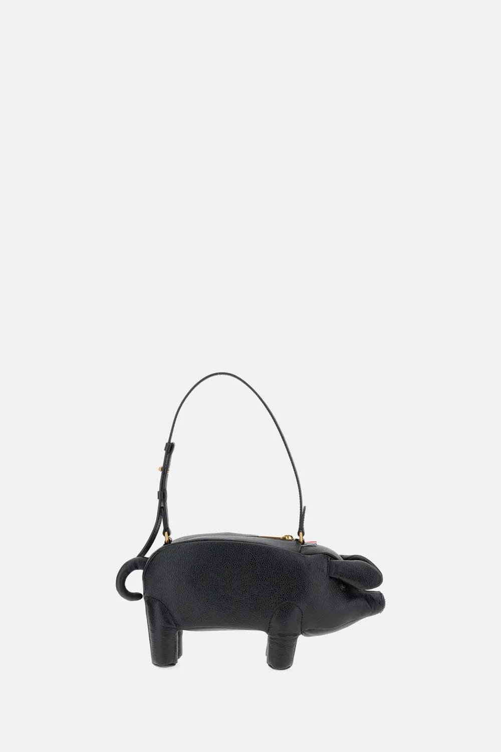 Pig Zipped Shoulder Bag