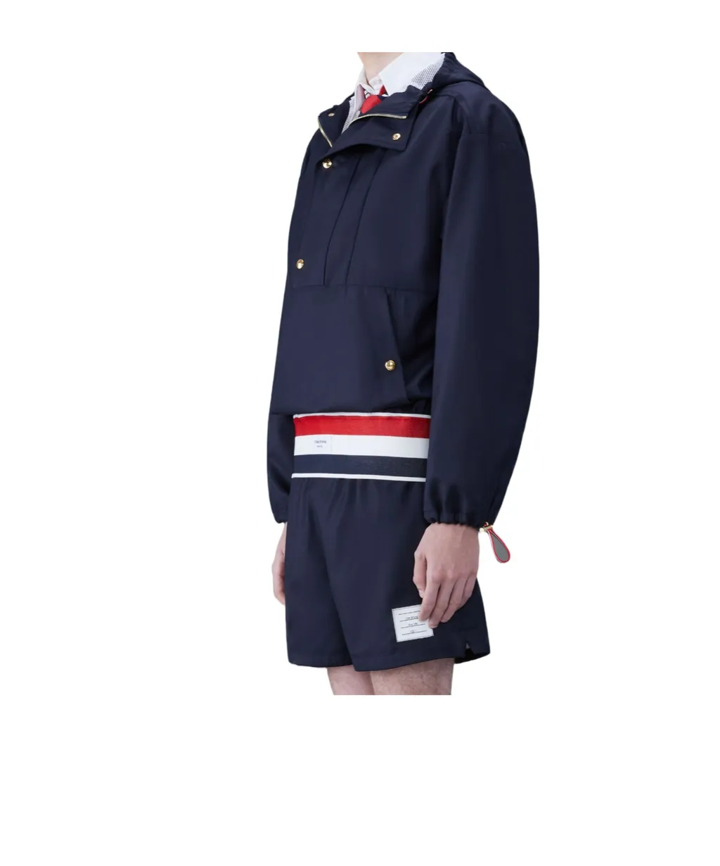 Rwb-Stripe Hooded Jacket