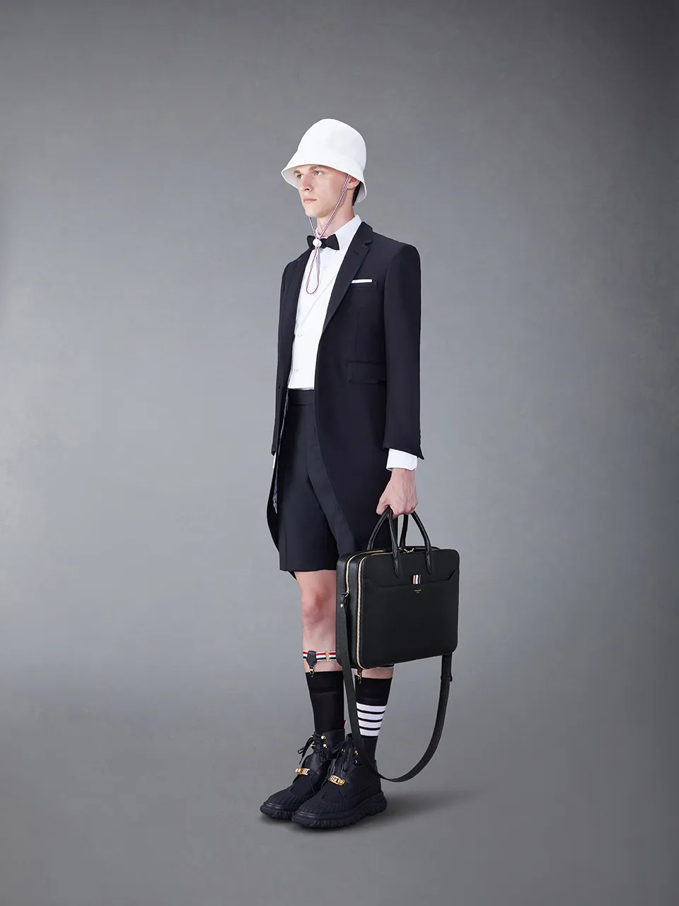 Double Compartment Business Bag
