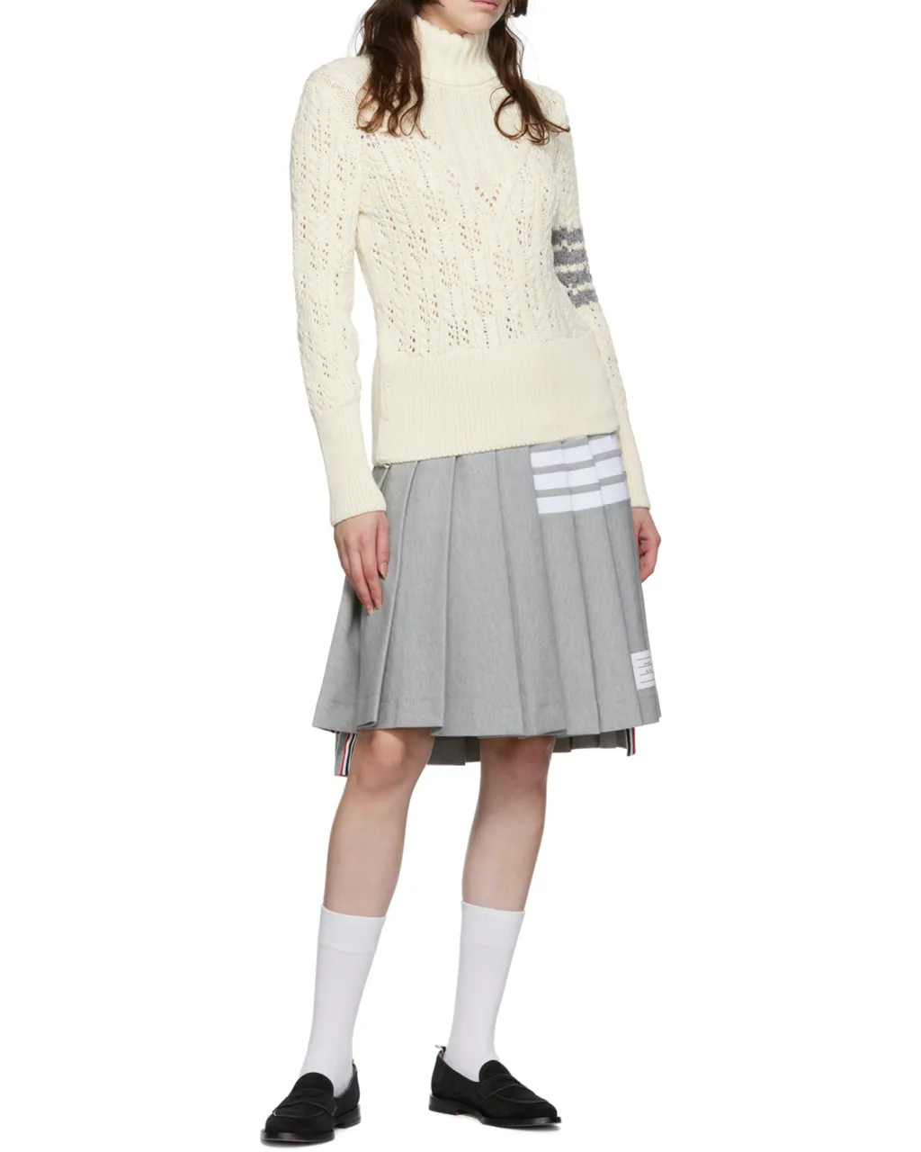 4-Bar Roll-Neck Wool Jumper