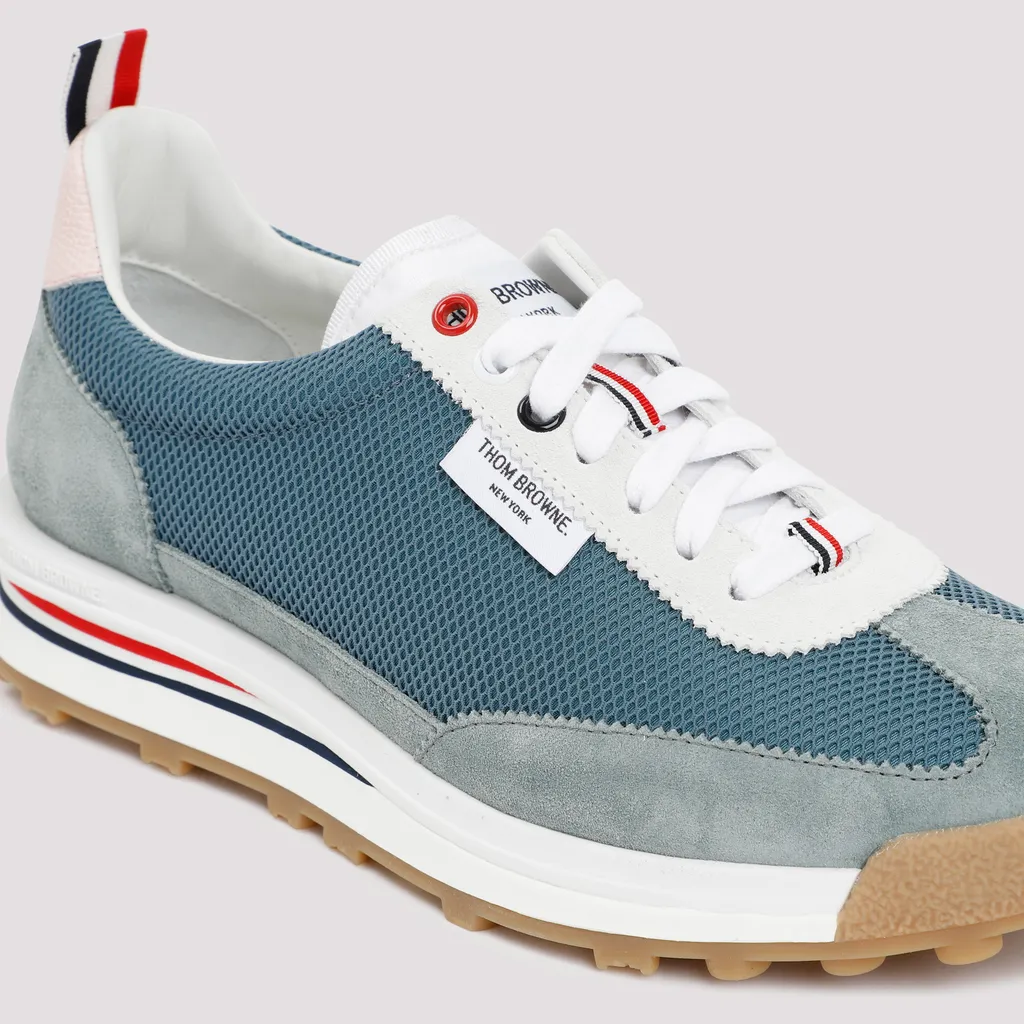 Tech Runner Low-Top Panelled Sneakers