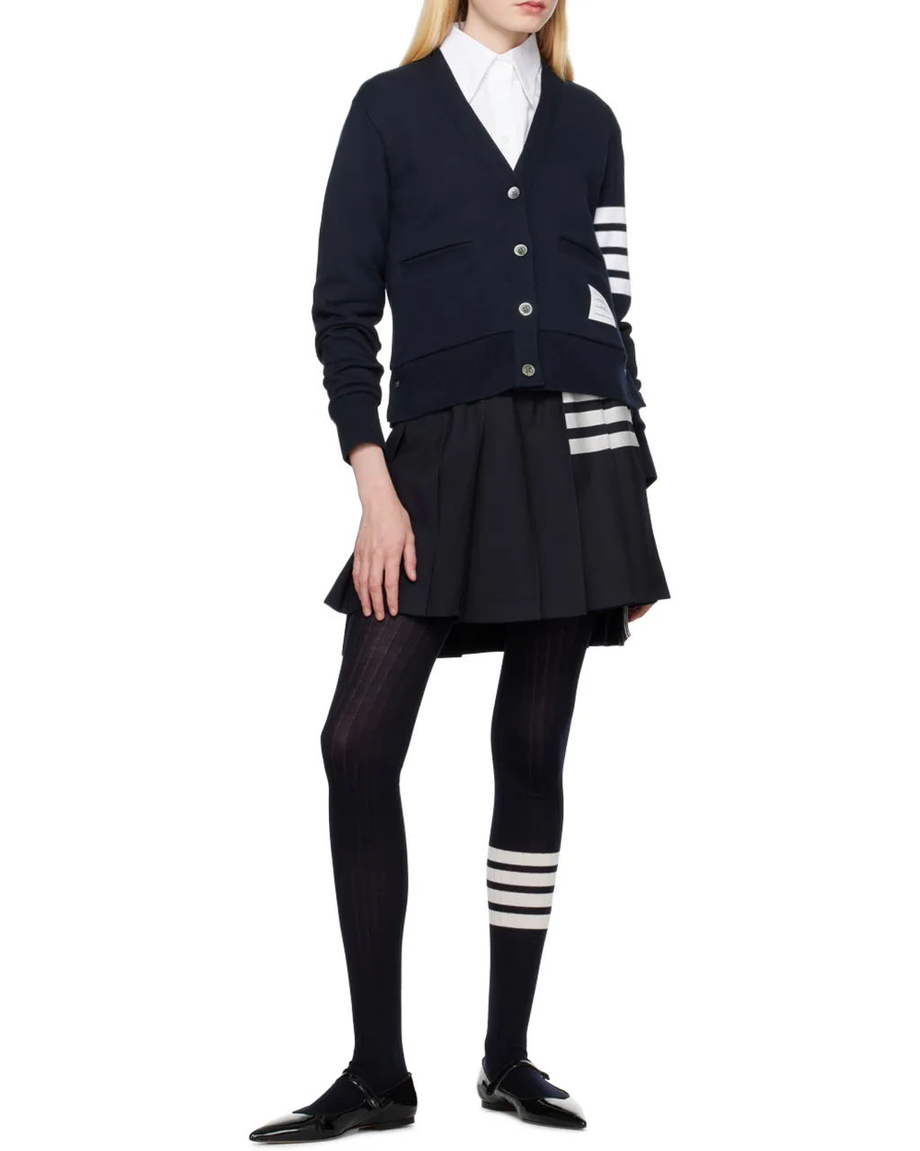 Logo Patch Long-Sleeved Shirt