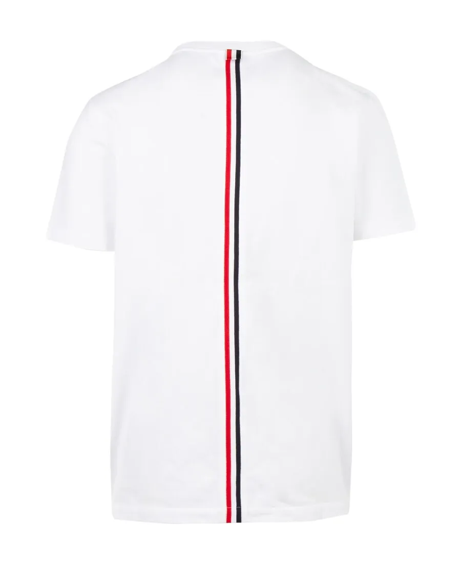 Central Striped T-Shirt On The Back