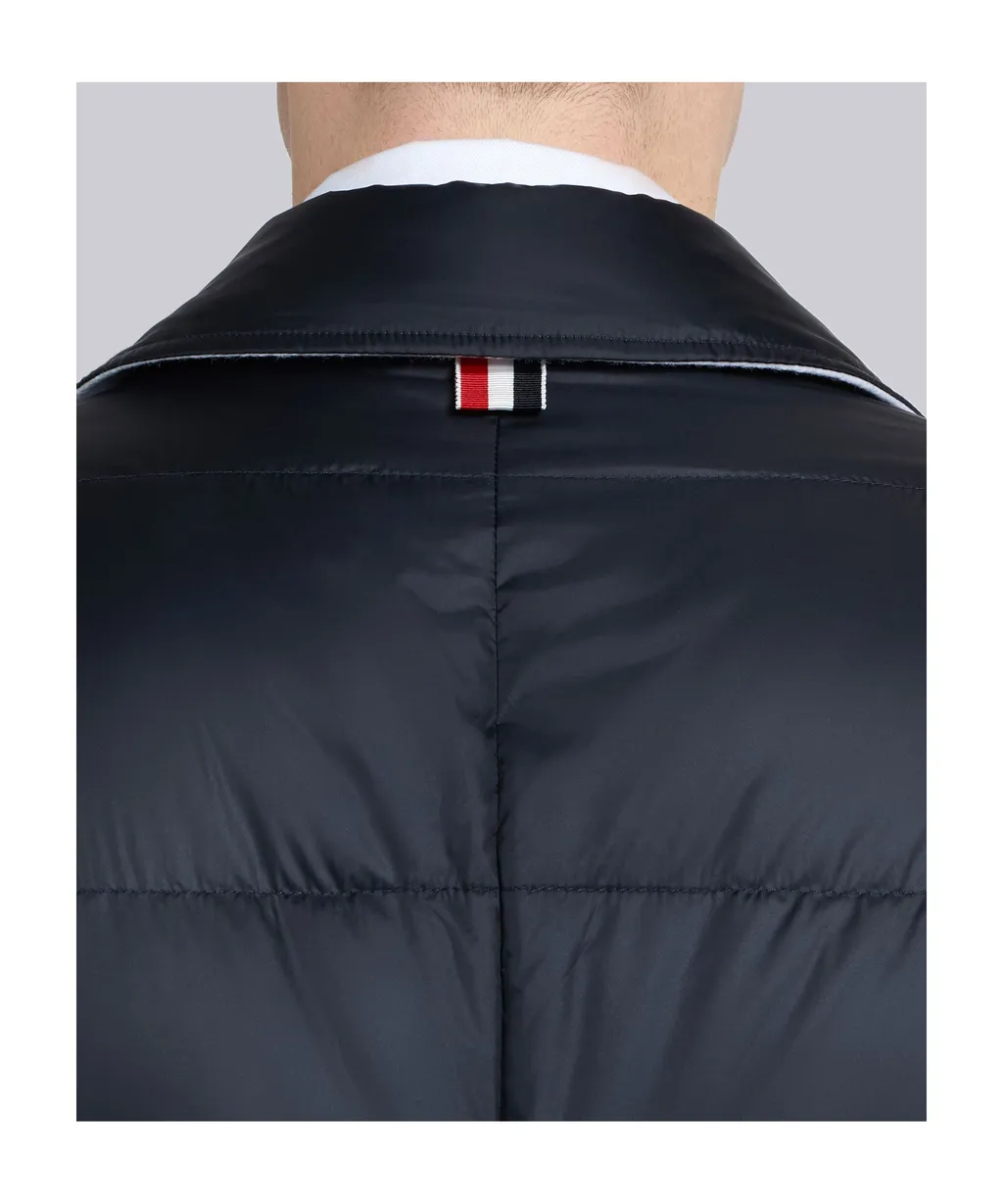 4-Bar Collar Overcoat